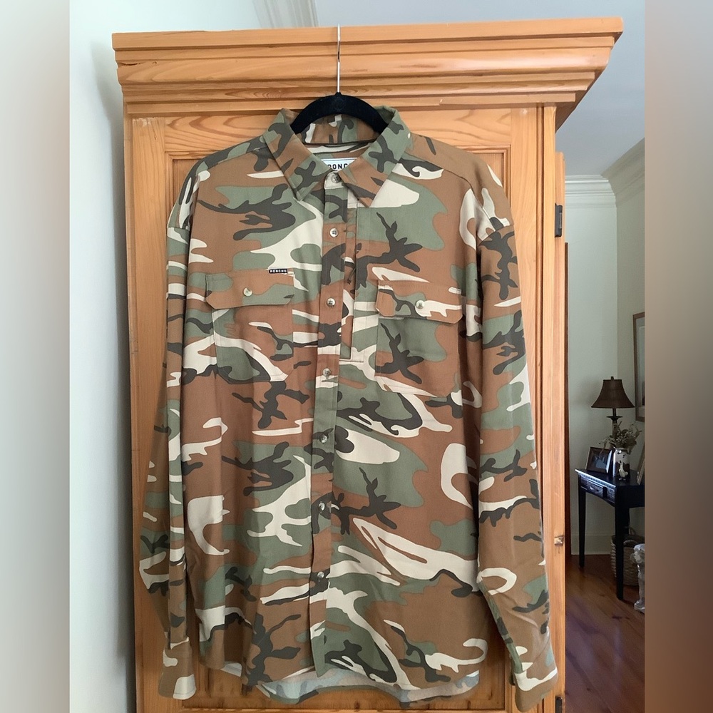 Men's Camouflage Poncho